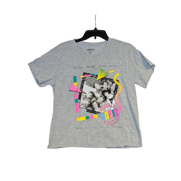 Beverly Hills 90210 Graphic Tee By Cabana Crown & Ivy Heather Gray M Soft Casual - Picture 1 of 4